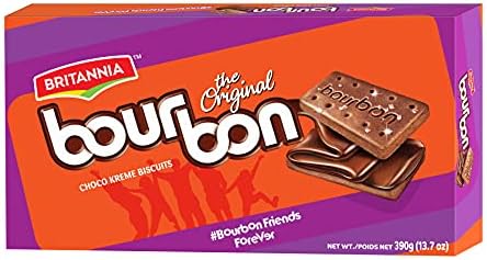 BOURBON BISCUITS 12X50G BRITANIA