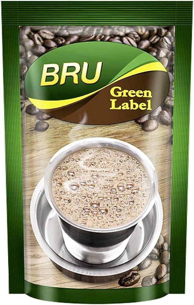 BRU COFFEE 12X200G GREEN LABEL