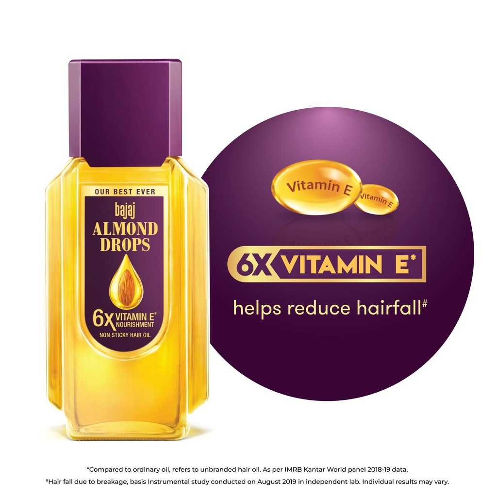 ALMOND HAIR OIL 6X190ML BAJAJ