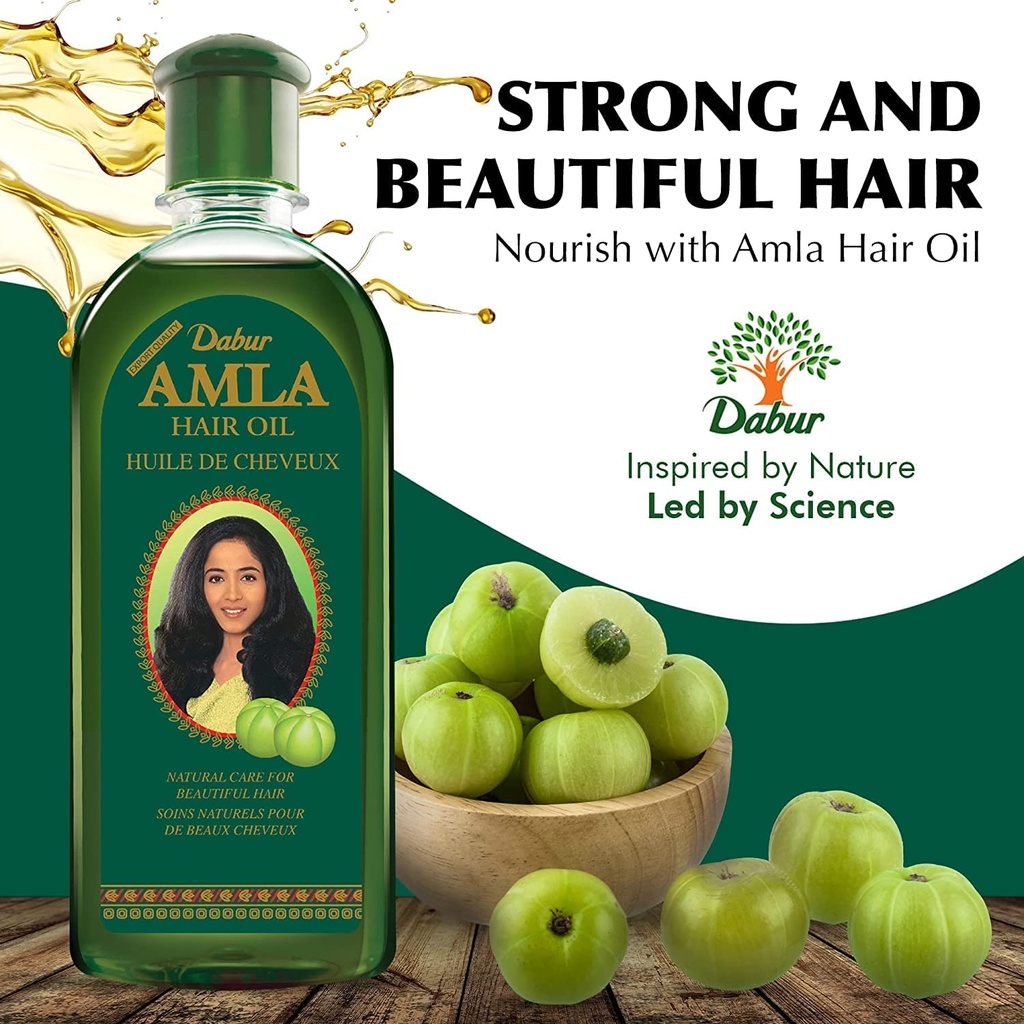 AMLA HAIR OIL 6X100ML DABUR 