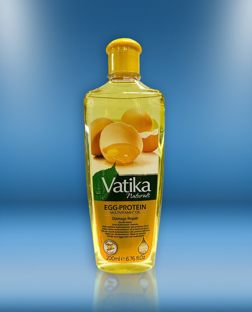 VATIKA EGG PROTIEN HAIR OIL 6X200ML