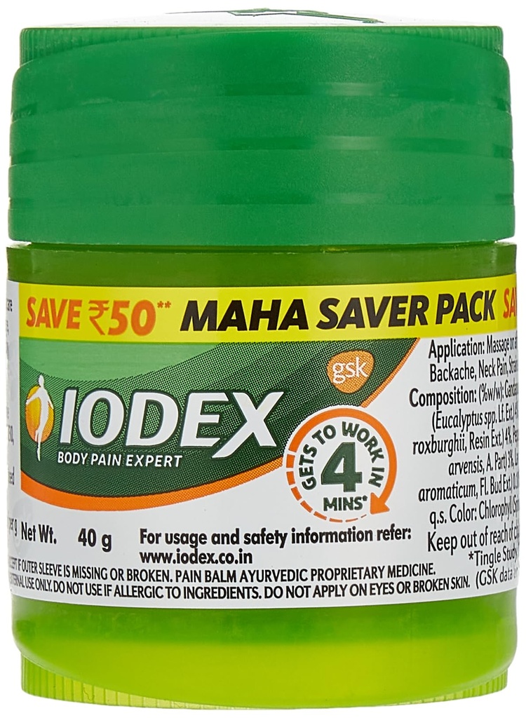 PAIN BALM 40G IODEX