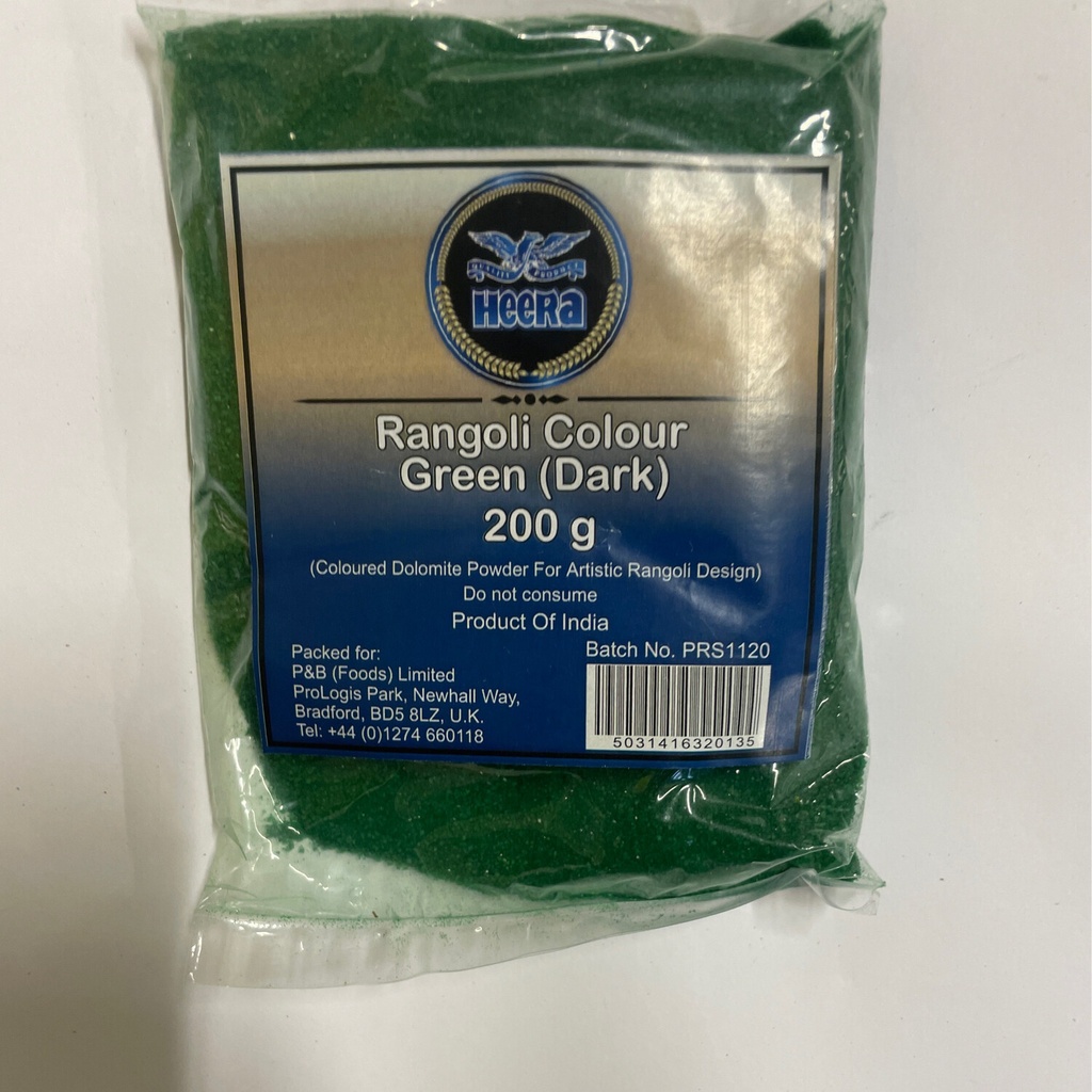 HEERA DARK GREEN COLOR PWD 12x200G