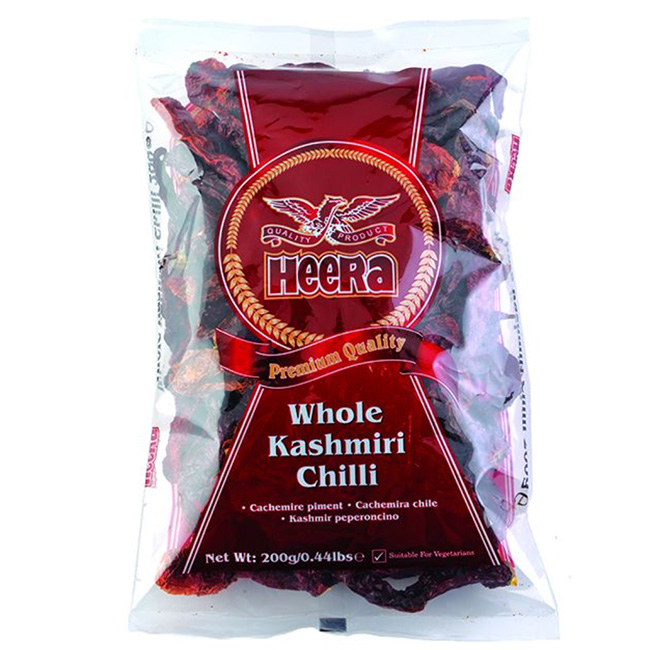 CHILLI WHOLE KASHMIRI 20X50G HEERA