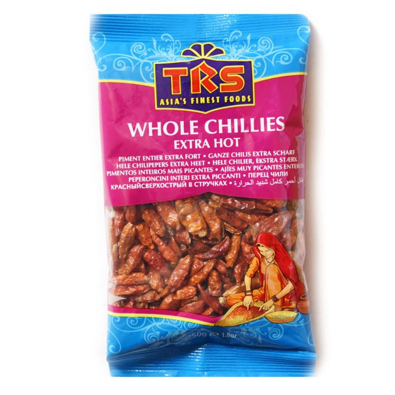 CHILLI WHOLE EXT HOT 20X50G TRS