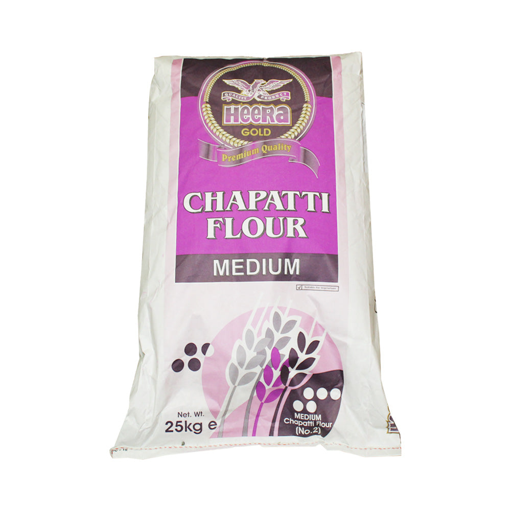 CHAPATI ATTA GOLD MEDAL 25KG HEERA