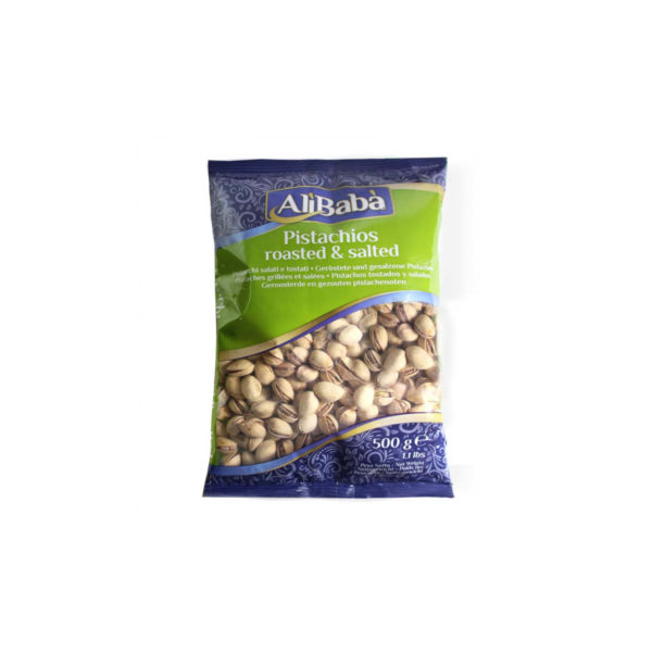 PISTA SALTED 12X500G ALI BABA