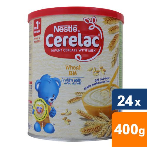 CERELAC TRIGO/LEITE 24x400GR