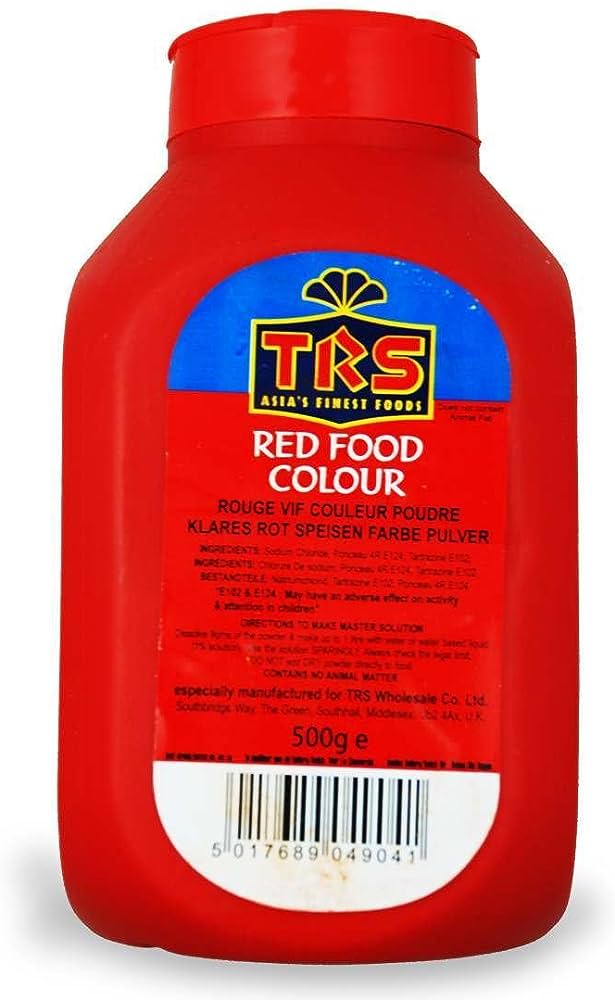 RED FOOD COLOUR 20X500G TRS