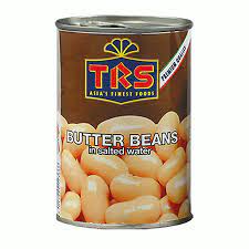 BOILED BUTTER BEANS 12X400G TRS