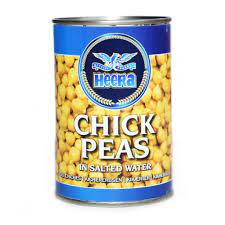 CANNED BOILED CHICKPEAS 12X400G HEERA