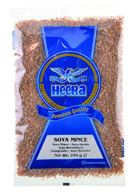 SOYA MINCE 10X250GM HEERA