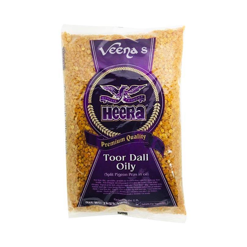 TOOR DAL OILY 6X2KG HEERA