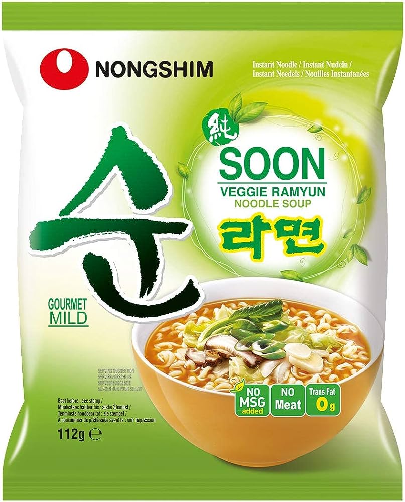 INSTANT VEG NOODELS 20X112G NONGSHIM