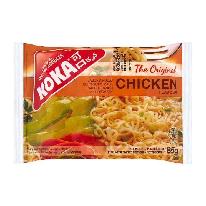 CHICKEN NOODELS 30X85G KOKA