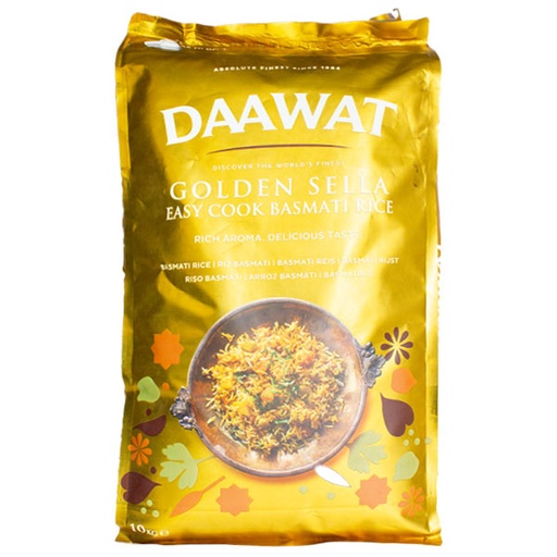 [A100023] ARROZ GOLDEN SELLA DAAWAT 10KG