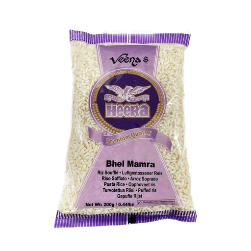 [A100038] PUFFED RICE - BHEL MAMRA 10X200G HEERA