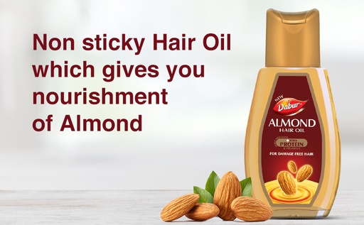 [C200034] ALMOND HAIR OIL 25X200ML DABUR