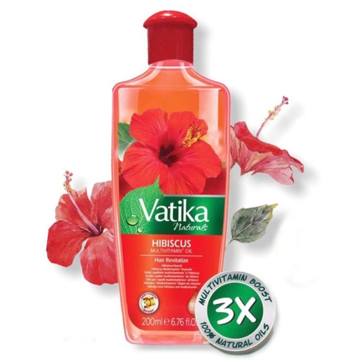 [C200043] HIBISCUS ENRICH HAIR OIL 6X200ML VATIKA