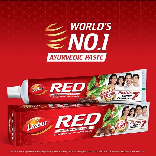 [D100033] DABUR RED TOOTHPASTE 100g