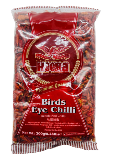 [E100011] BIRD EYE CHILLI 10X200G HEERA