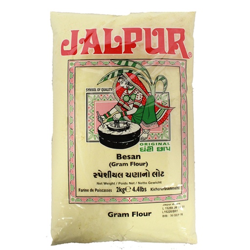 [F100010] GRAM FLOUR 12X1KG JALPUR