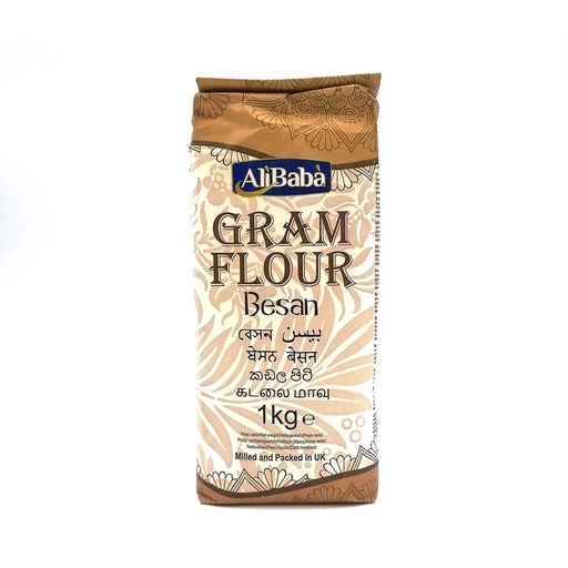 [F100012] GRAM FLOUR 12X1KG ALI BABA