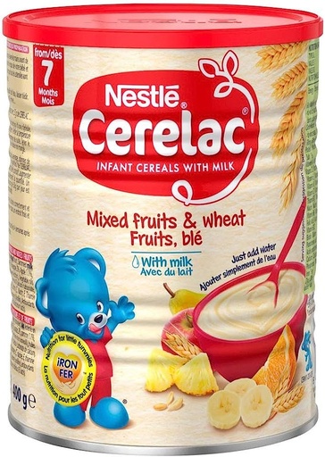 [A200021] CERELAC MIX FRUITS 24x400GR