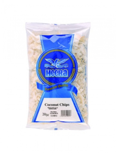 [A200023] COCONUT CHIPS 10X200G HEERA