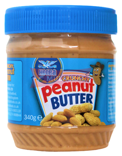 [A200087] PEANUT BUTTER CRUNCHY 12X340G HEERA