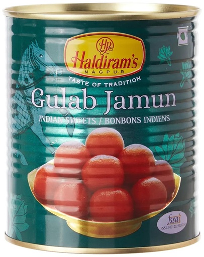 [L100004] GULAB JAMUN 12X1KG HALDIRAM