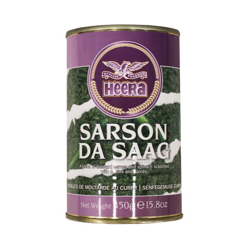 [L100014] SARSON DA SAAG 12X450G HEERA