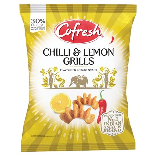 [MS100017] COFRESH GRILLS POTATO CHILLI&LEM 12X 80G