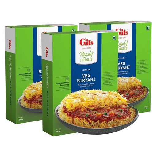 [PC100008] RTE VEG BIRYANI 10X265G GITS