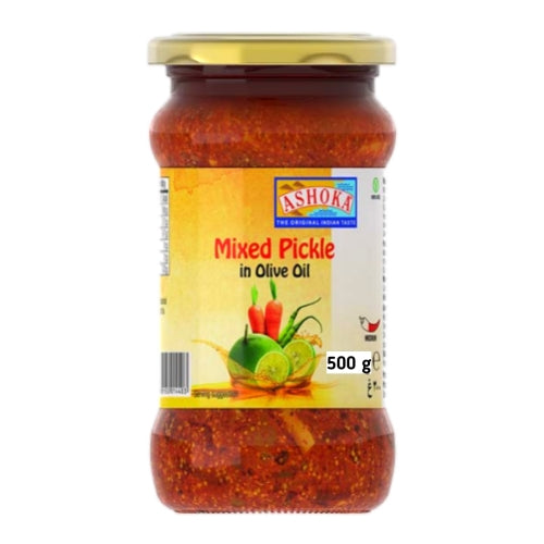 [S200009] MIXED PICKLE 6X500GR ASHOKA