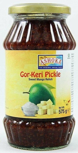 [S200012] GOR-KERI PICKLE 6X575G ASHOKA