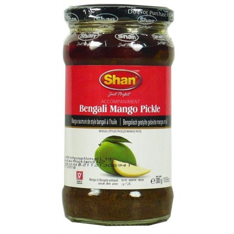 [S200049] BANGALI MANGO PICKLE 12X300G SHAN