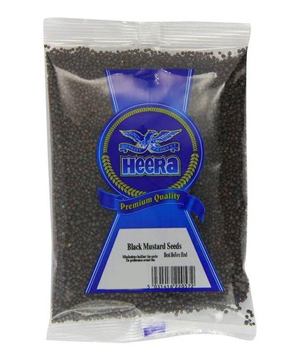 [S300019] MUSTARD SEEDS BLACK 20X100G HEERA