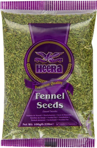 [S300029] FENNEL SEEDS 20X100G HEERA