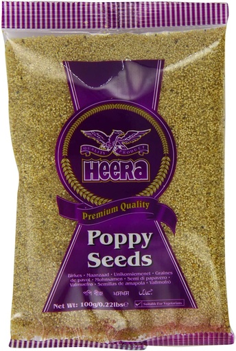 [S300036] POPPY SEEDS 20X100G HEERA