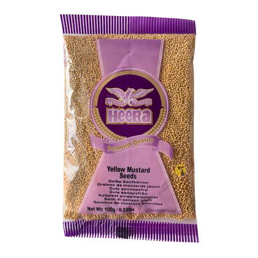 [S300041] MUSTARD SEEDS YELLOW 20X100G HEERA