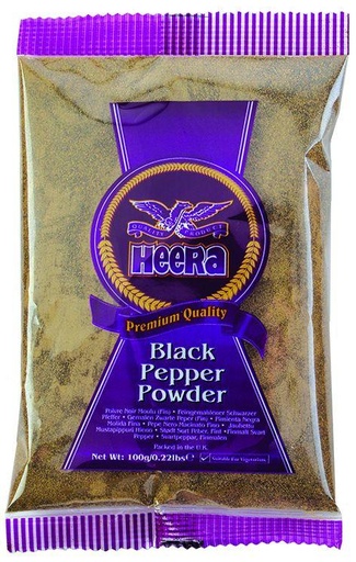 [TP100037] BLACK PEPPER PWD 20X100G HEERA