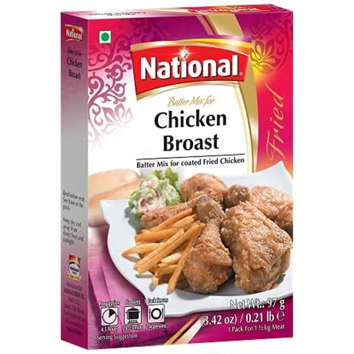 [TP100136] CHICKEN BROAST 6X194G NATIONAL