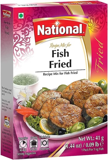 [TP100139] FISH FRIED 6X80G NATIONAL