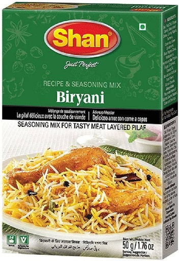 [TP100161] BIRYANI MASALA 8X6X50G SHAN