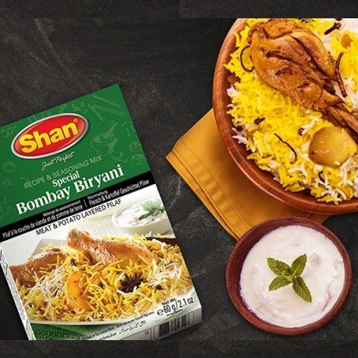 [TP100195] BOMBAY BIRYANI SPECIAL 12X6X120G SHAN