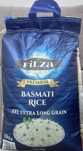 [A100053] ARROZ BASMATI XXL EXT LONG FILZA 10KG